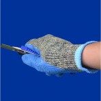 0081 guante resistente al corte con recubrimiento de látex, nivel de corte 5