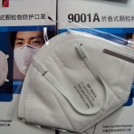 3M 9001A Masque facial plié anti-poussière/brouillard