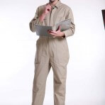 coveralls/overall, grey