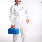 coveralls/overall, white