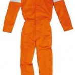 Overalls Orange with reflective tape for Oil & Gas