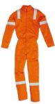 Overalls Orange with reflective tape for Oil & Gas