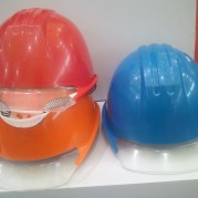 casco de seguridad eléctrica