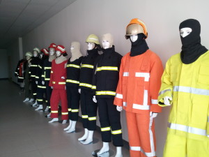 Fire fighting suits