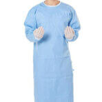 CE EN13795 SMS Isolation Gown AAMI PB70 Surgical Gown