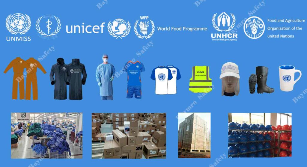 UN PPE projects records