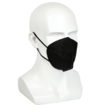 Facemask disposable black mask kn95