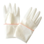 Suministros médicos guantes quirúrgicos desechables de látex con y sin polvo