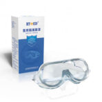 PVC and PC anti-fog material high definition medical goggle