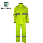 Arc Flash Rain Wear Heavy Duty Raincoat Arc Flash Rain Jacket and Pants