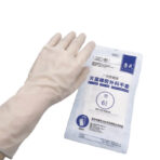 High quality sterile medical latex surgical gloves