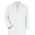 Button-Front Lab Coats