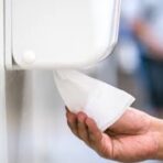 Hand drying tissue