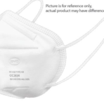 Respirator, High-filt, FPP2N95, no-valve, none ster., Piece