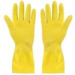 1PCSReusableKitchenWashDishes Housekeeping Gloves Guantes de goma