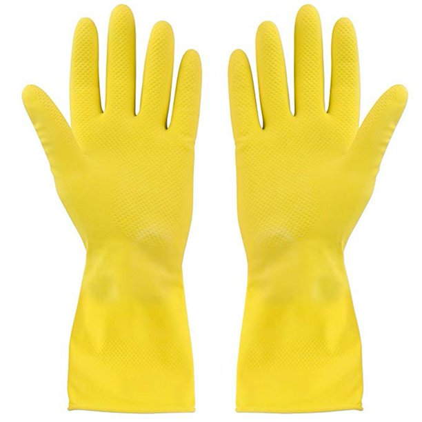 1PCSReusableKitchenWashDishes Housekeeping Gloves Rubber Gloves ...