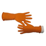 Longs gants en caoutchouc Gants de cuisine réutilisables Gants de lavage de vaisselle Gants de nettoyage en latex