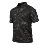 Verano Táctico Oliva Transpirable Deporte Entrenamiento Secado Rápido Militar Camiseta