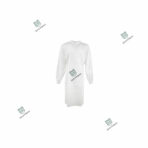 Blouses de laboratoire en coton blanc ouverture au dos