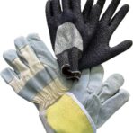 Guantes:Mecánicos, guantes grandes, guantes de alambre de cuchillas, resistentes a cortes y pinchazos