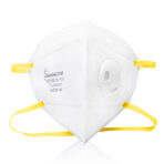 Masque : respirateur anti-poussière avec soupape d'expiration