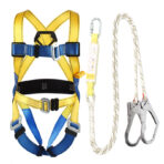 Harness and Fall Arrest System – Nylon, composite materials and/or metal combination.