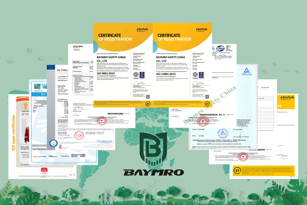Baymro Safety ISO 9001 et certificats
