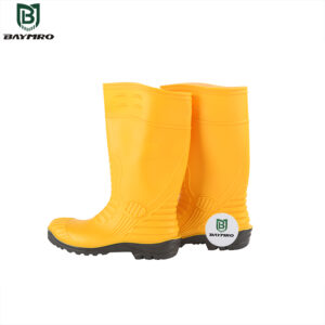 Botas de lluvia resistentes con puntera y suela de acero