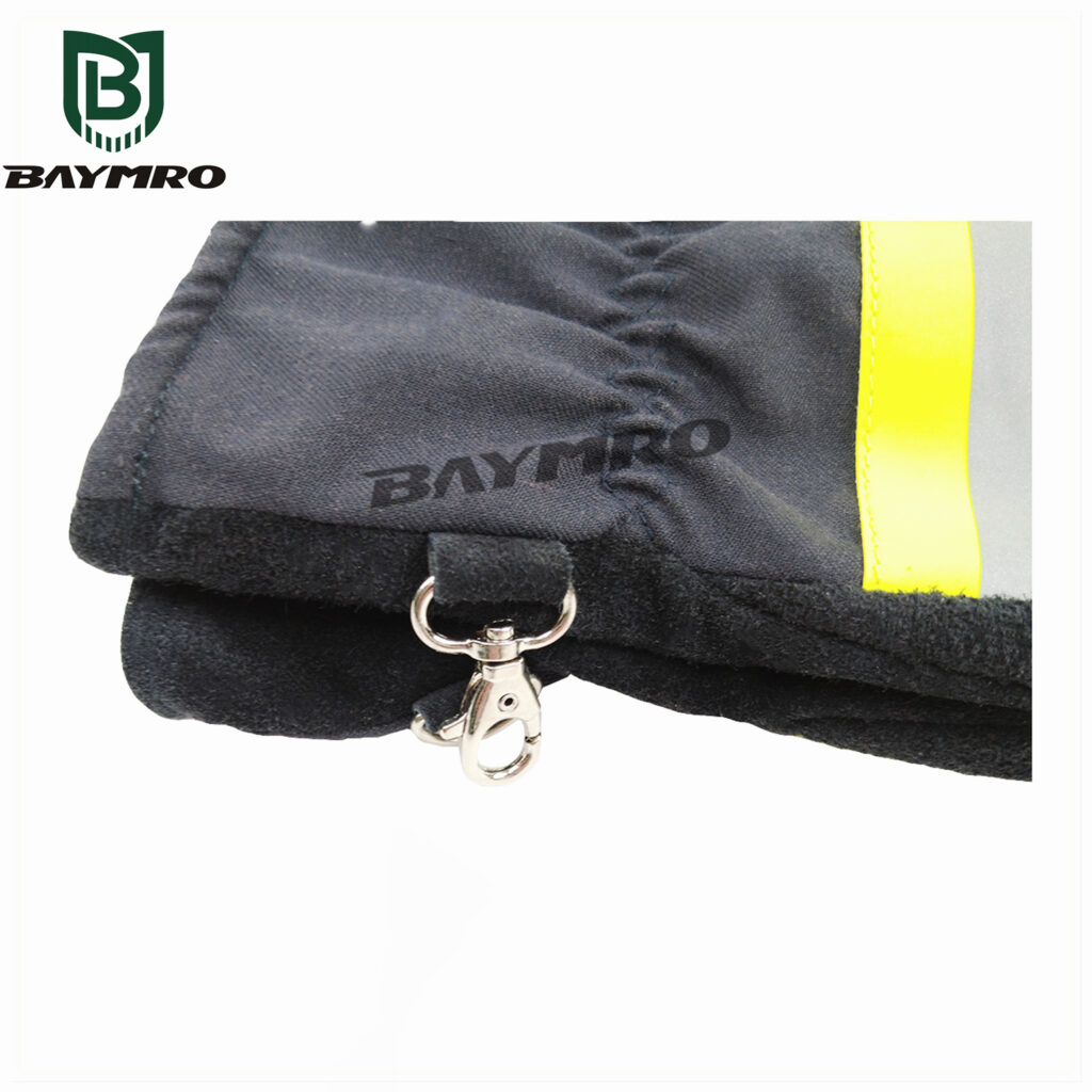 High temperature resistant flame retardant fire gloves