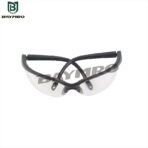 EN166 anti-scratch and anti-fog work safety clear glasses