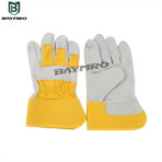 EN388 Aislamiento de cuero resistente al calor al por mayor guantes de trabajo de protección