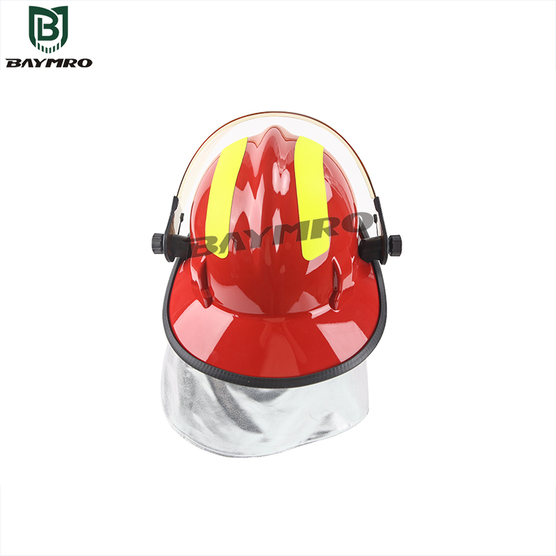Lucha contra incendios de seguridad de protección bombero casco de trabajo (3)