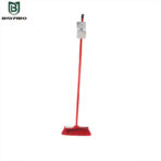 Red Handles Wide Cleaning Wooden Broom