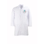 Unisex Notched Lapel Lab Coat