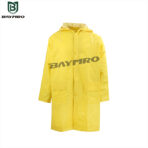 Veste imperméable jaune de 100 cm de long