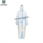 Protective Hooded Disposable Coveralls
