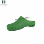 Zapatos de seguridad médica antideslizantes TPE verdes
