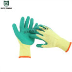 Guantes de trabajo de seguridad impermeables con palma de látex