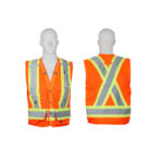 Chaleco de seguridad topográfico Hi Vis 300D