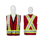 Мужской защитный жилет геодезиста Hi-Vis