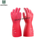 Изолирующие перчатки класса 0 (EN60903, ASTM D120, AC 1000V, запас)