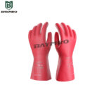 Clase 00 Guantes de caucho aislantes eléctricos(EN60903,ASTM D120,AC 500V,Stock)