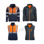 100% Waterproof 4 in 1 Safety Jacket