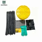75L Heavy-Duty Universal Industrial Spill Response Kit in Portable Yellow Drum (SKIT75LG)
